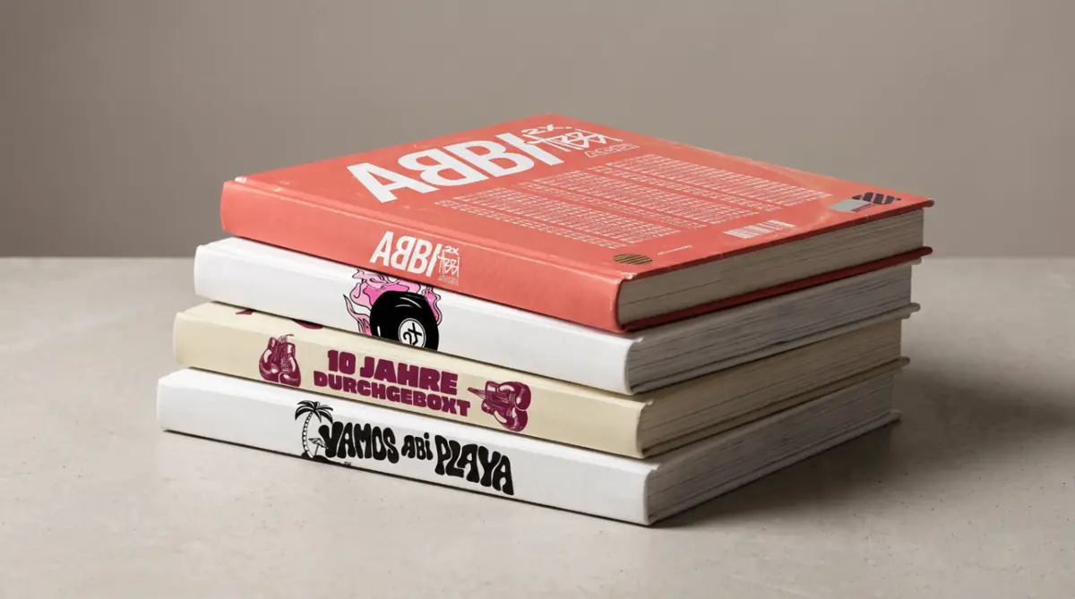 Gedruckte und gebundene Abibücher als Hardcover